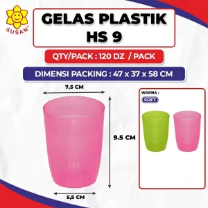 Gelas Plastik HS 9