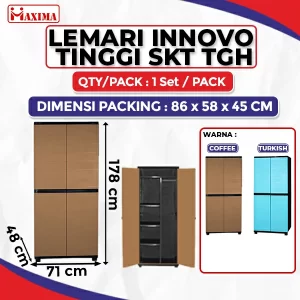 Lemari Innovo Tinggi Sekat Tengah