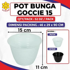 Pot Bunga Goccie 15
