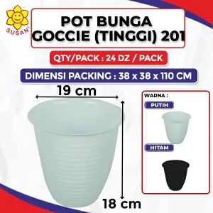 Pot Bunga Goccie (Tinggi) 201