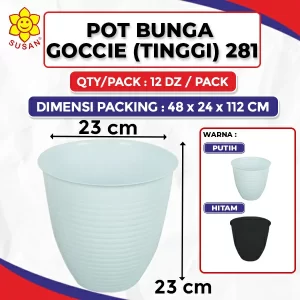 Pot Bunga Goccie (Tinggi) 281