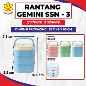 Rantang Gemini Susun 3