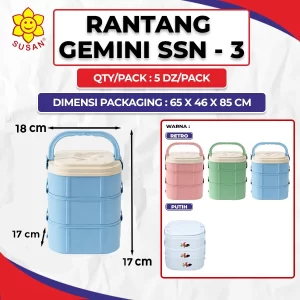 Rantang Gemini Susun 3