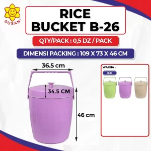 Rice Bucket B – 26
