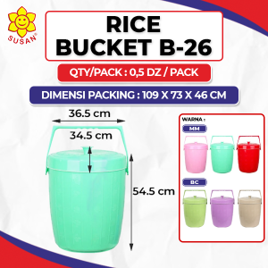 Rice Bucket B - 26