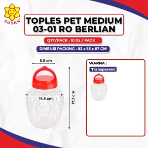 Toples PET Medium 03-01 (BERLIAN)