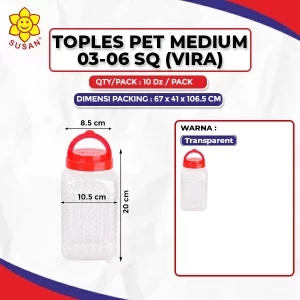 Toples PET Medium 03-06 (VIRA)