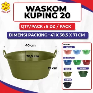 Waskom Kuping 20