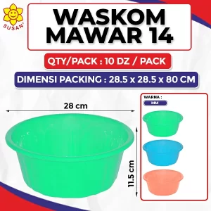 baskom kecil plastik