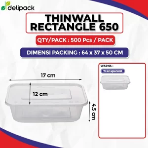 Thinwall Rectangle 650