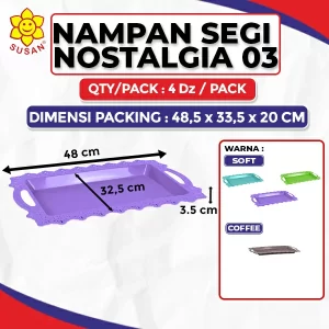 nampan plastik kotak