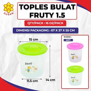 Toples Bulat Fruty 1.5