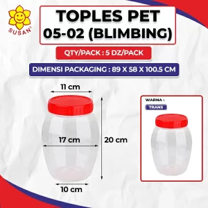 Toples PET 05-02 (BLIMBING)