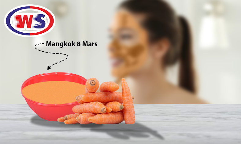 masker wajah alami