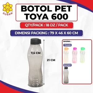 Toya 600 PET Bottle