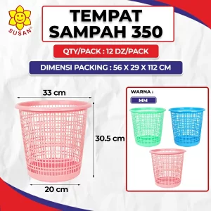 tong sampah plastik