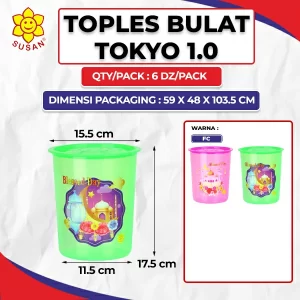 Toples Bulat Tokyo 1