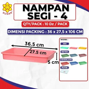 Nampan Segi 4