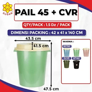 Pail 45 + Cover