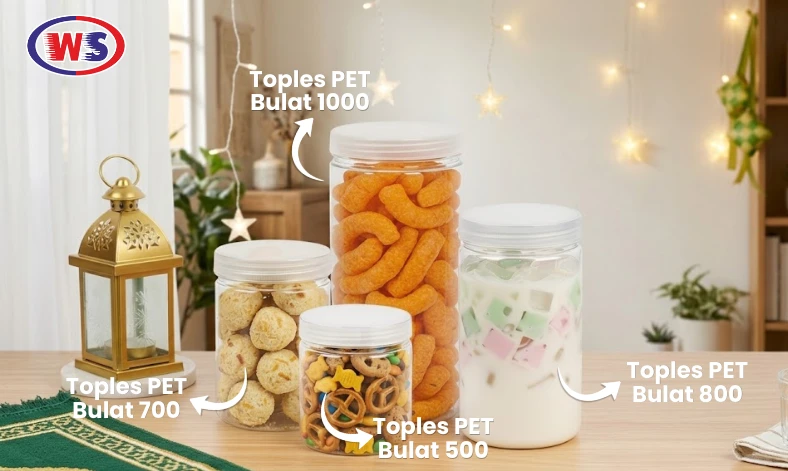 toples pet tabung