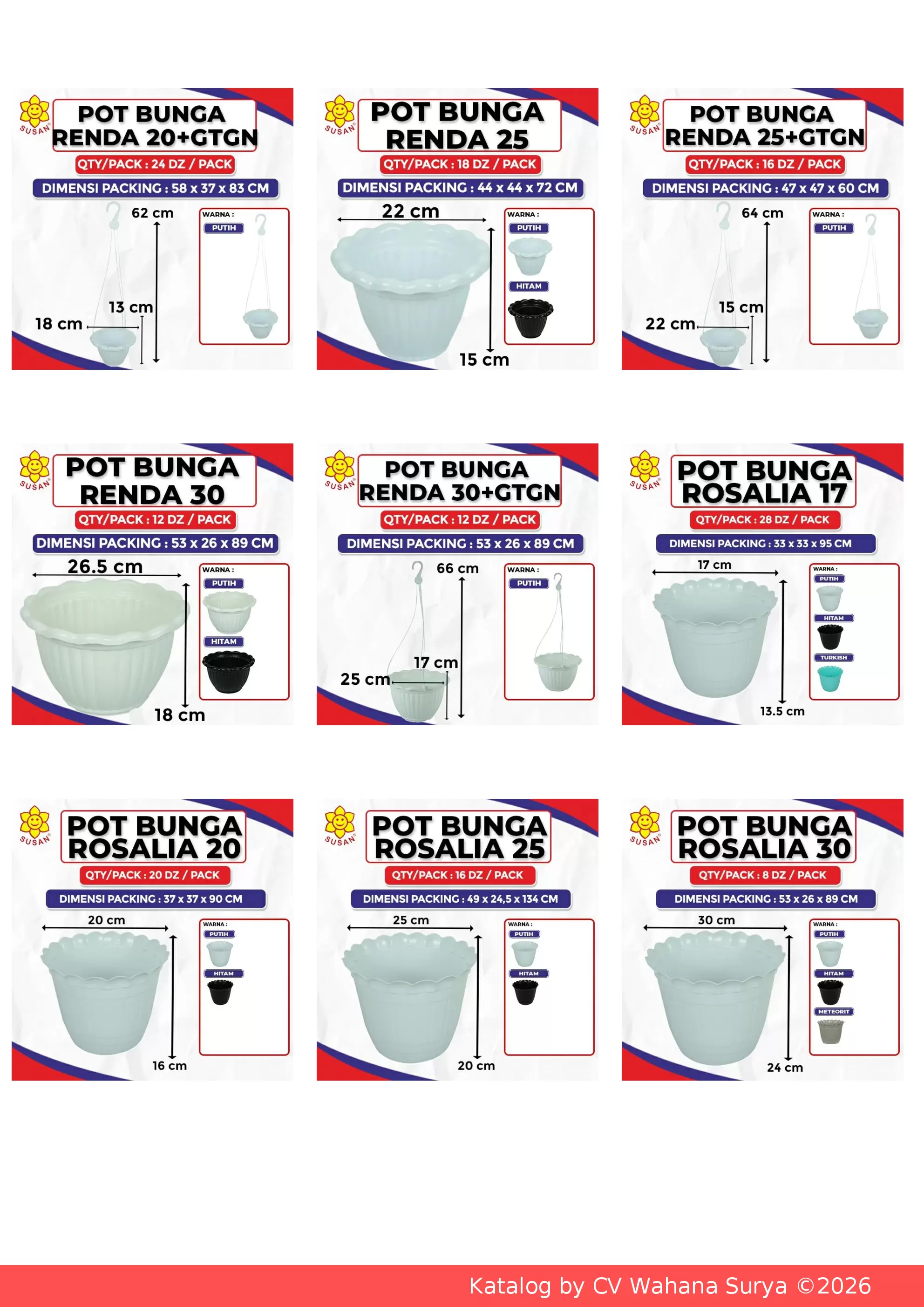 Katalog Pot Bunga halaman 8