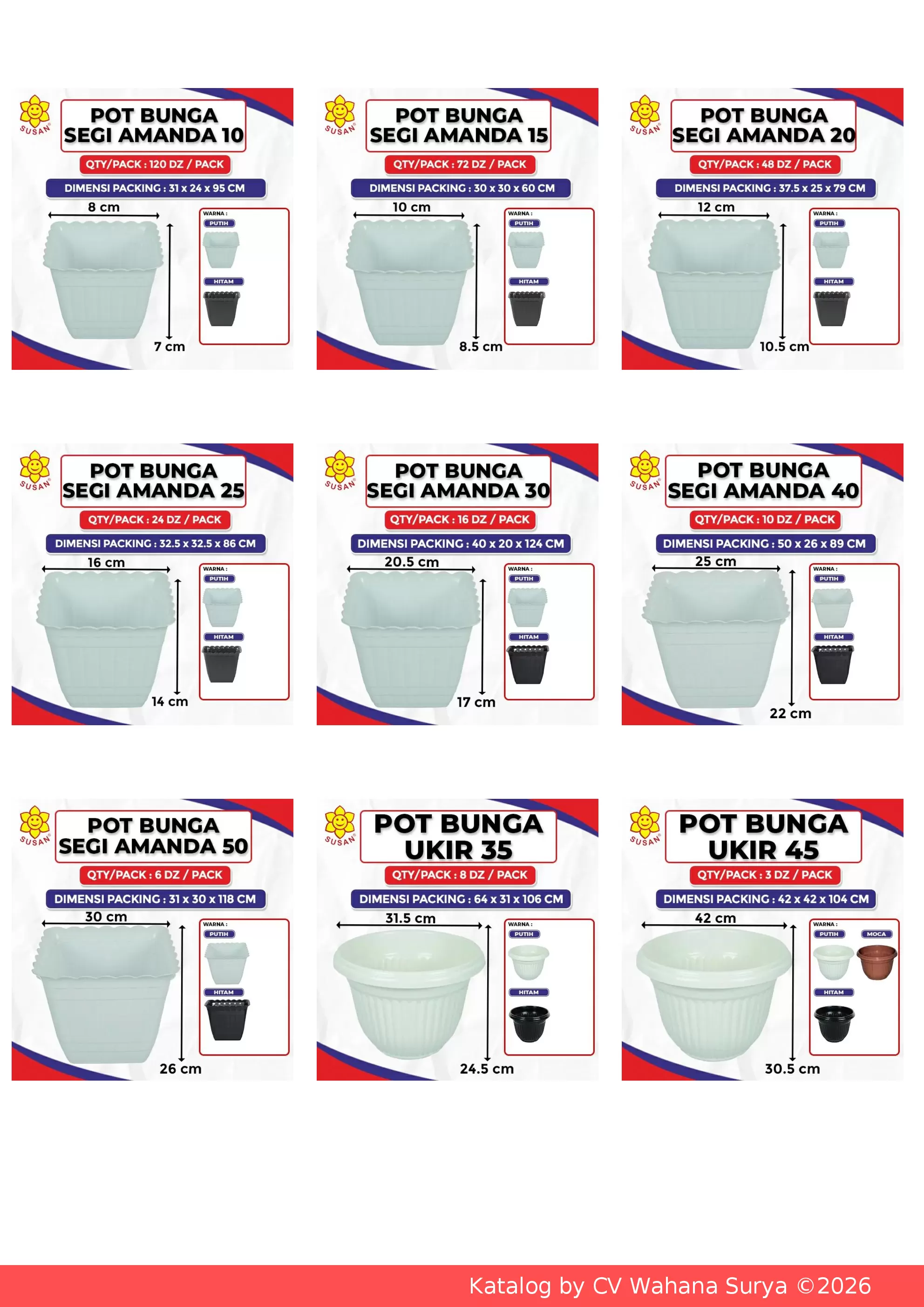 Katalog Pot Bunga halaman 9